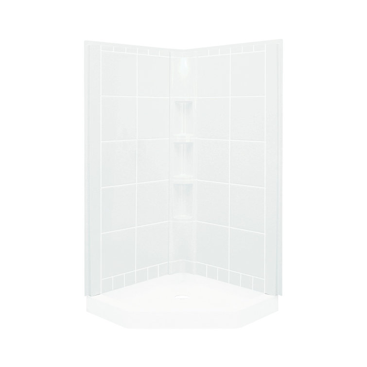 Sterling by Kohler Intrigue 74" H x 39" D NeoAngle Three Panel Shower